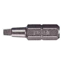 <ul><li>Made from S2 modified shock resistant steel for professional performance and durability.</li><li>Proprietary precision CNC machined tips for excellent fit in fastener recess.</li></ul>|